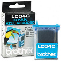Brother LC-04C Cyan Discount Ink Cartridge
