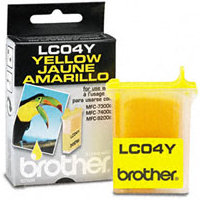 Brother LC-04Y Yellow Discount Ink Cartridge