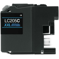 Compatible Brother LC-205C ( LC205C ) Cyan Discount Ink Cartridge