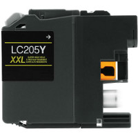 Compatible Brother LC-205Y ( LC205Y ) Yellow Discount Ink Cartridge