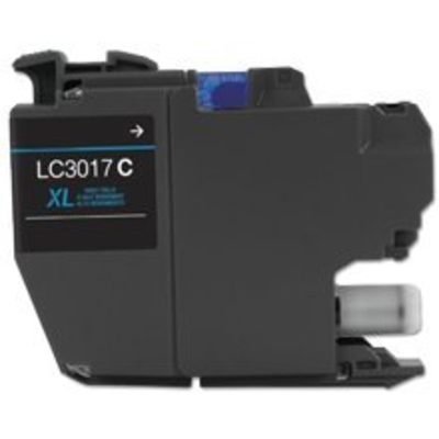 Compatible Brother LC-3017C ( LC3017C ) Cyan Discount Ink Cartridge