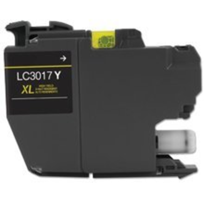 Compatible Brother LC-3017Y ( LC3017Y ) Yellow Discount Ink Cartridge
