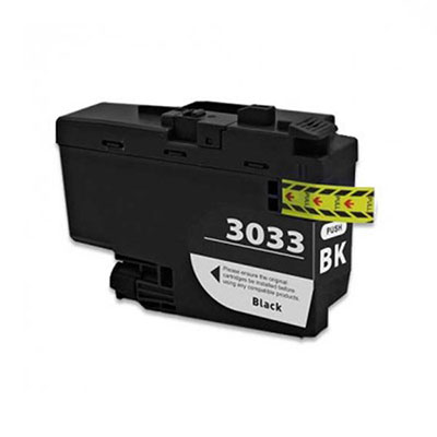 Compatible Brother LC-3033 BK ( LC3033BK ) Black Discount Ink Cartridge