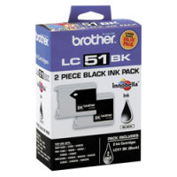 Brother LC512PKS Discount Ink Cartridges (2/Pack)