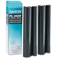Brother PC-402RF ( PC402RF ) Black Thermal Transfer Ribbons Refills (2/pack)