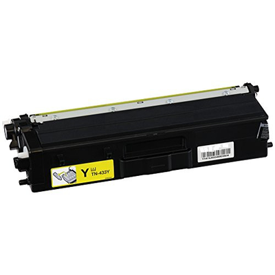 Compatible Brother TN-433Y ( TN433Y ) Yellow Laser Cartridge