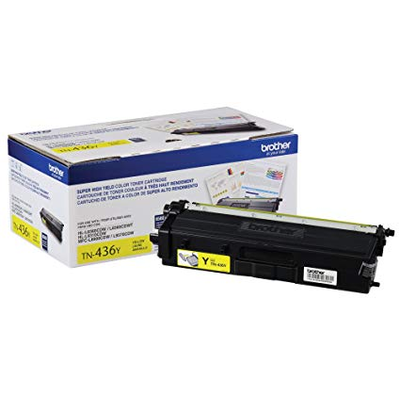 OEM Brother TN-436Y ( TN436Y ) Yellow Laser Cartridge