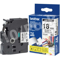 Brother TZ241 ( Brother TZ-241 ) P-Touch Tapes (10/Pack)