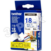 Brother TZ243 ( Brother TZ-243 ) P-Touch Tapes (3/Pack)