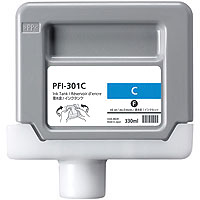 Canon 1487B001AA (Canon PFI-301C) Compatible Discount Ink Cartridge