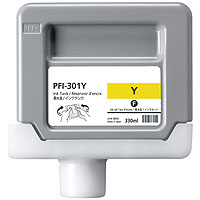 Canon 1489B001AA (Canon PFI-301Y) Compatible Discount Ink Cartridge