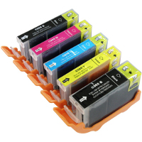 Canon 2945B001 / 2946B001 / 2947B001 / 2948B001 / 2949B001 (PGI-220 / CLI-221) Compatible Discount Ink Cartridges