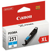 Canon 6449B001 ( Canon CLI-251XLC ) Discount Ink Cartridge