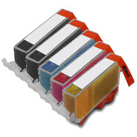 Canon 6432B001/ 6448B001 / 6449B001 / 6450B001 / 6451B001 ( Canon PGI-250XL / CLI-251XL ) Compatible Discount Ink Cartridge Value Pack