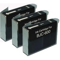 Canon BJI-201BK ( Canon BJI201BK) Compatible Black Discount Ink Cartridges (3/Pack)