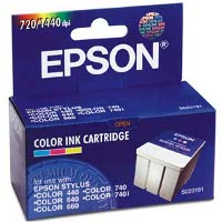 Epson S020191 3-color Discount Ink Cartridge
