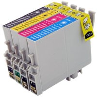 Epson T044120 / T044220 / T044320 / T044420 Remanufactured Discount Ink Cartridge MultiPack