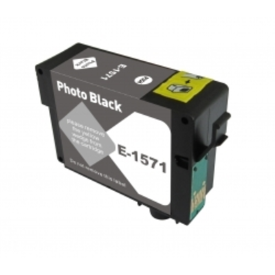 Remanufactured Epson T157120 Photo Black Discount Ink Cartridge