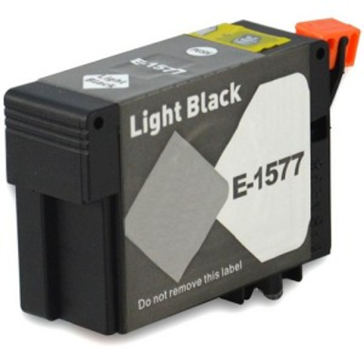 Remanufactured Epson T157720 Light Black Discount Ink Cartridge