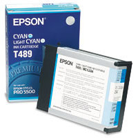 Epson T489011 Cyan / Light Cyan Discount Ink Cartridge