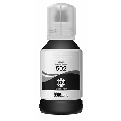 Remanufactured Epson T502 Black ( T502120 ) Black Discount Ink Bottle