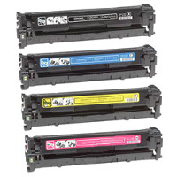 Compatible HP CB540A / CB541A / CB542A / CB543A ( CB541A ) Multicolor Laser Cartridge