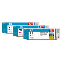 Hewlett Packard HP C9484A ( HP 91 ) Discount Ink Cartridge MultiPack