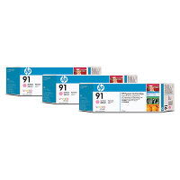 Hewlett Packard HP C9487A ( HP 91 ) Discount Ink Cartridge MultiPack