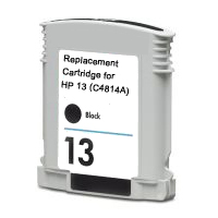 Hewlett Packard HP C4814A ( HP 13 Black ) Remanufactured Discount Ink Cartridge