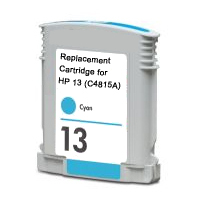 Hewlett Packard HP C4815A ( HP 13 Cyan ) Remanufactured Discount Ink Cartridge