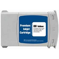 Hewlett Packard HP C4848A ( HP 80XL Yellow ) Remanufactured Discount Ink Cartridge