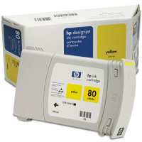 Hewlett Packard HP C4848A ( HP 80 ) High Capacity Yellow Discount Ink Cartridge