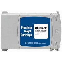 Hewlett Packard HP C4871A ( HP 80XL Black ) Remanufactured Discount Ink Cartridge