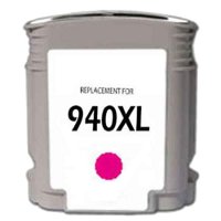 Hewlett Packard HP C4908AN ( HP 940XL Magenta ) Remanufactured Discount Ink Cartridge