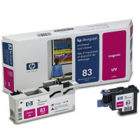 Hewlett Packard HP C4962A ( HP 83 ) Magenta Printhead Discount Ink Cartridge with Printhead cleaner