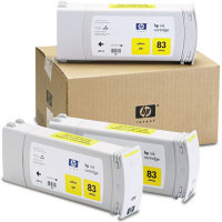 Hewlett Packard HP C5075A ( HP 83 ) UV Ink Yellow Discount Ink Cartridge Multi-Pack ( 3 Pack of C4943A )