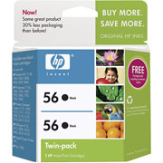 Hewlett Packard HP C9319FN ( HP 56 Twinpack ) Discount Ink Cartridge Twin Pack