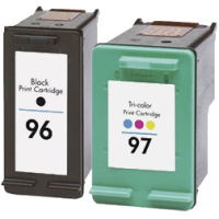 Hewlett Packard HP C9353FN ( HP 96/97 ) Remanufactured Discount Ink Cartridge Combo Pack