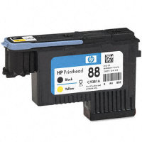 Hewlett Packard HP C9381A ( HP 88 Black/Yellow Printhead ) Discount Ink Printhead Cartridge