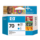 Hewlett Packard HP C9404A ( HP 70 Black/Cyan Printhead ) Printhead Discount Ink Cartridge