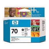 Hewlett Packard HP C9407A ( HP 70 Photo Black/Light Gray Printhead ) Printhead Discount Ink Cartridge