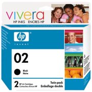 Hewlett Packard HP C9500BN ( HP 02 Twinpack ) Discount Ink Cartridges