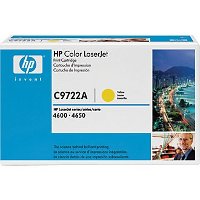 Hewlett Packard HP C9722A Yellow Laser Cartridge