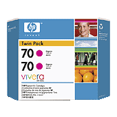 Hewlett Packard HP CB344A ( HP 70 ) Discount Ink Cartridge Twin Pack