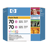 Hewlett Packard HP CB346A ( HP 70 ) Discount Ink Cartridge Twin Pack