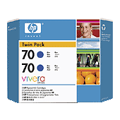 Hewlett Packard HP CB349A ( HP 70 ) Discount Ink Cartridge Twin Pack