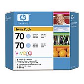 Hewlett Packard HP CB351A ( HP 70 ) Discount Ink Cartridge Twin Pack