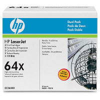 Hewlett Packard HP CC364XD ( HP 64X ) Laser Cartridge Dual Pack