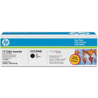 Hewlett Packard HP CC530AD Laser Cartridge Dual Pack