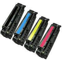 Compatible HP CC530A / CC531A / CC532A / CC533A ( CC530A ) Multicolor Laser Cartridge